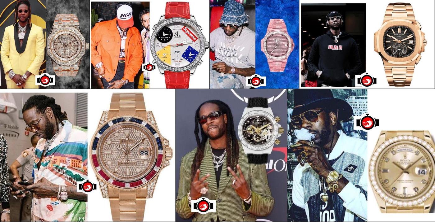 A Glimpse Into 2 Chainz's Extravagant Watch Collection | 2 Chainz Watch Collection